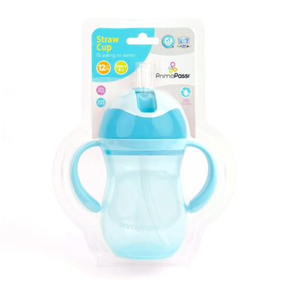 Straw Cup in Blue for Toddlers (9oz) | Primo Passi