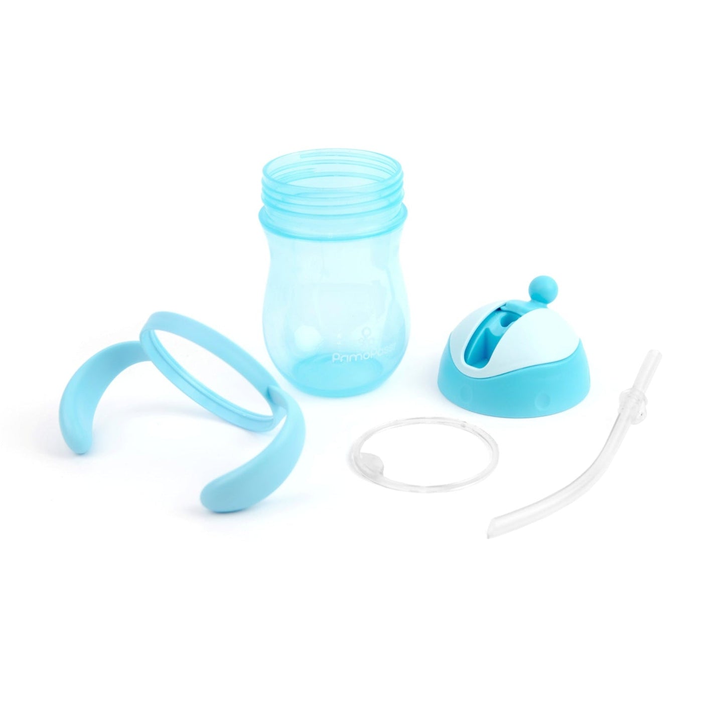 Straw Cup in Blue for Toddlers (9oz) | Primo Passi