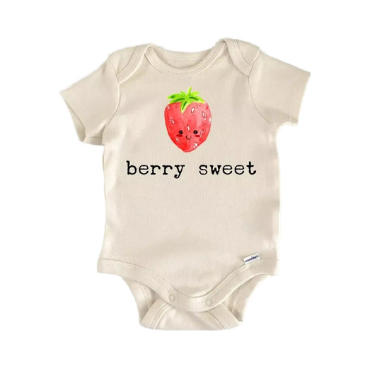 Strawberry Berry Fruit Newborn Baby Onesie® Onesie®