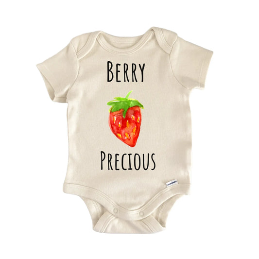 Strawberry Berry Precious Fruit Infant Gift Baby Bodysuit