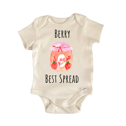 Strawberry Jam Fruit Berry Baby Gift Baby Bodysuit
