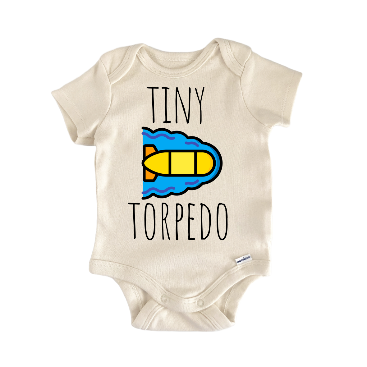 Submarine Torpedo Newborn Baby Onesie® Bodysuit