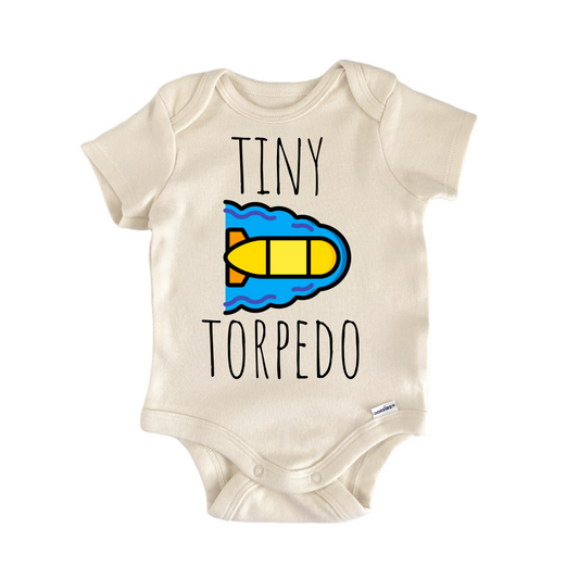 Submarine Torpedo Newborn Baby Onesie® Bodysuit