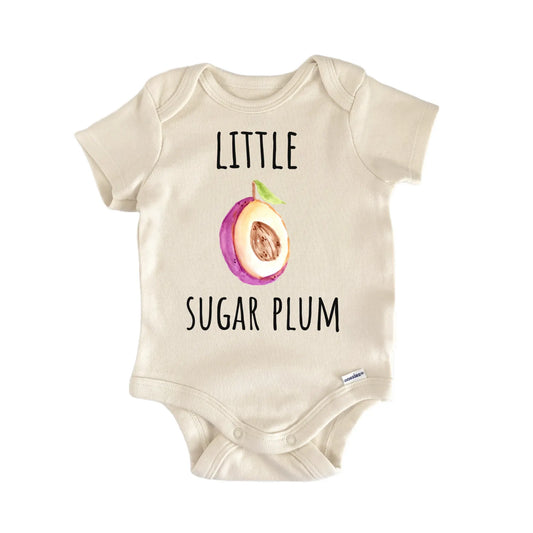 Sugar Plum Fruit Foodie Baby Gift Baby Bodysuit