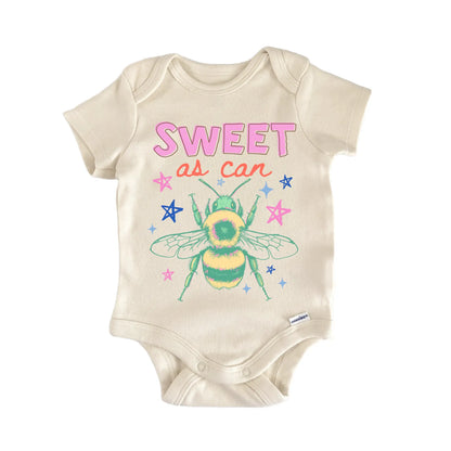 Summer Sweet Bee Insect Baby Gift Baby Bodysuit