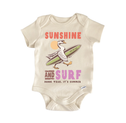 Sunshine Surf Summer Newborn Baby Onesie® Onesie®