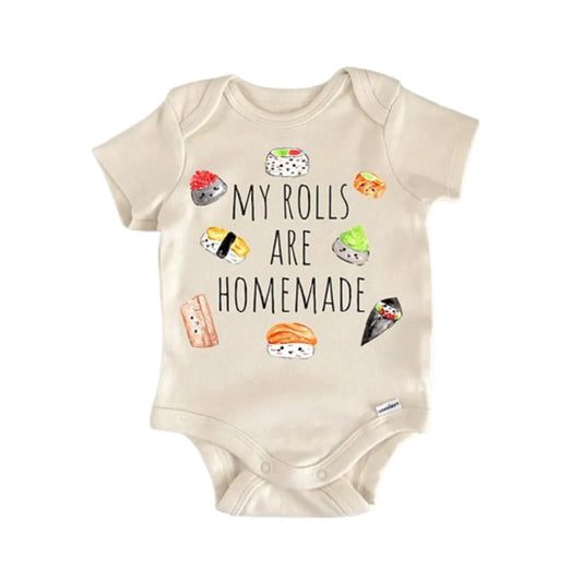 Sushi Foodie Food Rolls Newborn Baby Onesie® Onesie®