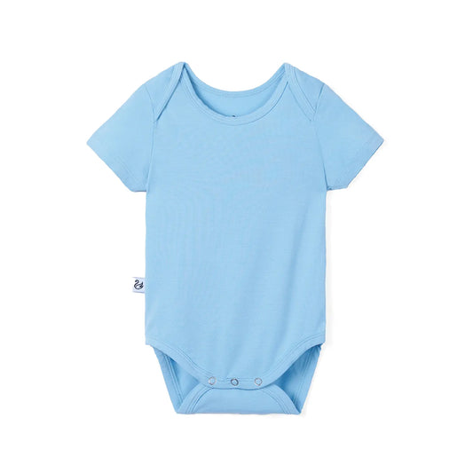 Bamboo Baby Bodysuit in Blue Bell