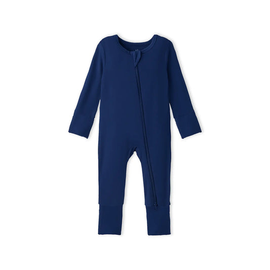 Blue Depths Convertible Footie Pajamas