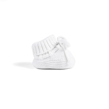 Knitted Booties in White