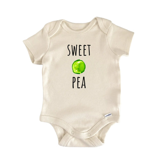 Sweet Pea Foodie Vegetable Infant Gift Baby Bodysuit