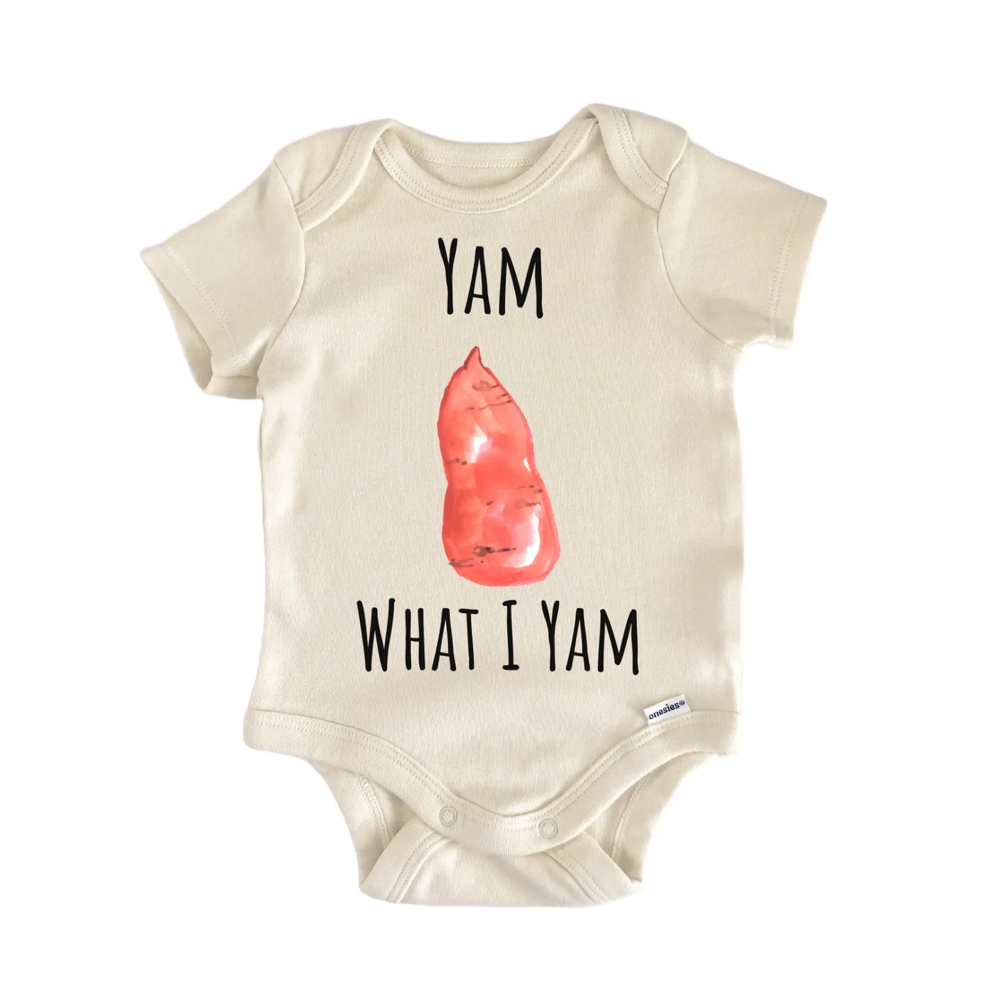 Sweet Potato Yam Vegetable Farm Baby Gift Baby Bodysuit