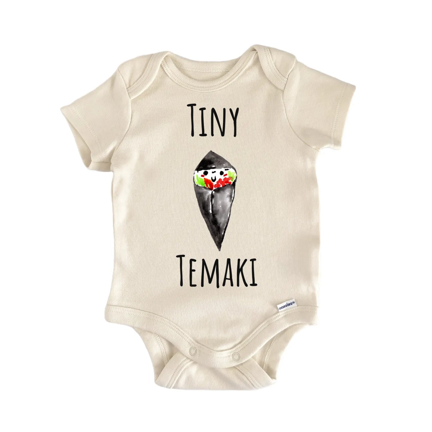 Temaki Sushi Foodie Seafood Sashimi Newborn Gift Baby Bodysuit