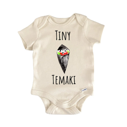 Temaki Sushi Foodie Seafood Sashimi Newborn Gift Baby Bodysuit