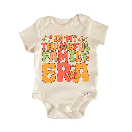 Thankful Era Thanksgiving Newborn Baby Onesie® Onesie®