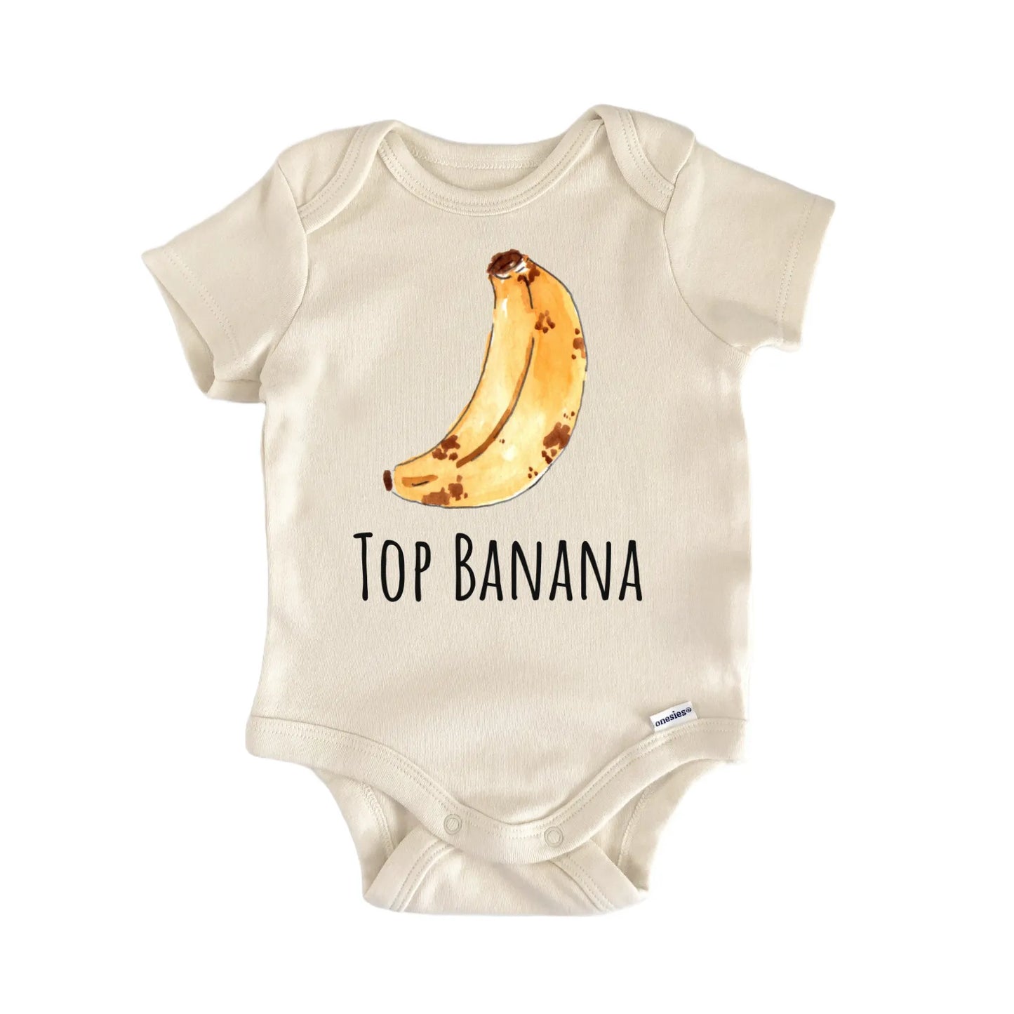Top Banana Fruit Florida Newborn Gift Baby Bodysuit