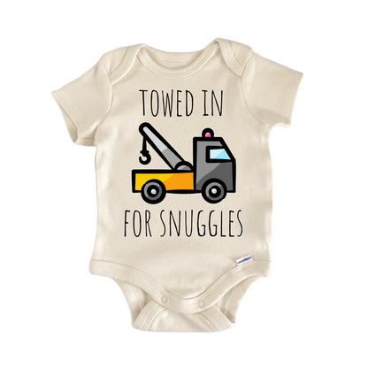 Tow Truck Driver Newborn Baby Onesie® Bodysuit