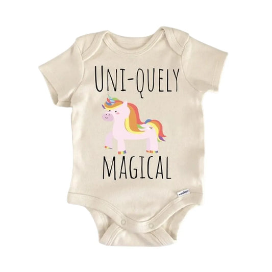 Unicorn Magical Magic Newborn Baby Onesie® Onesie®