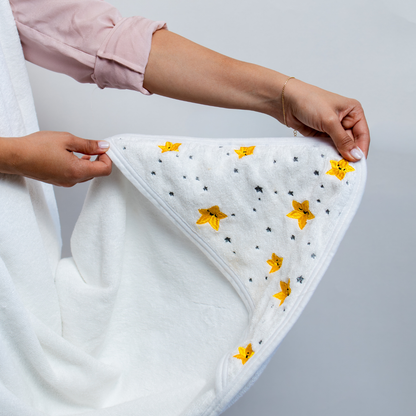 Terry Hooded Towel With Apron
