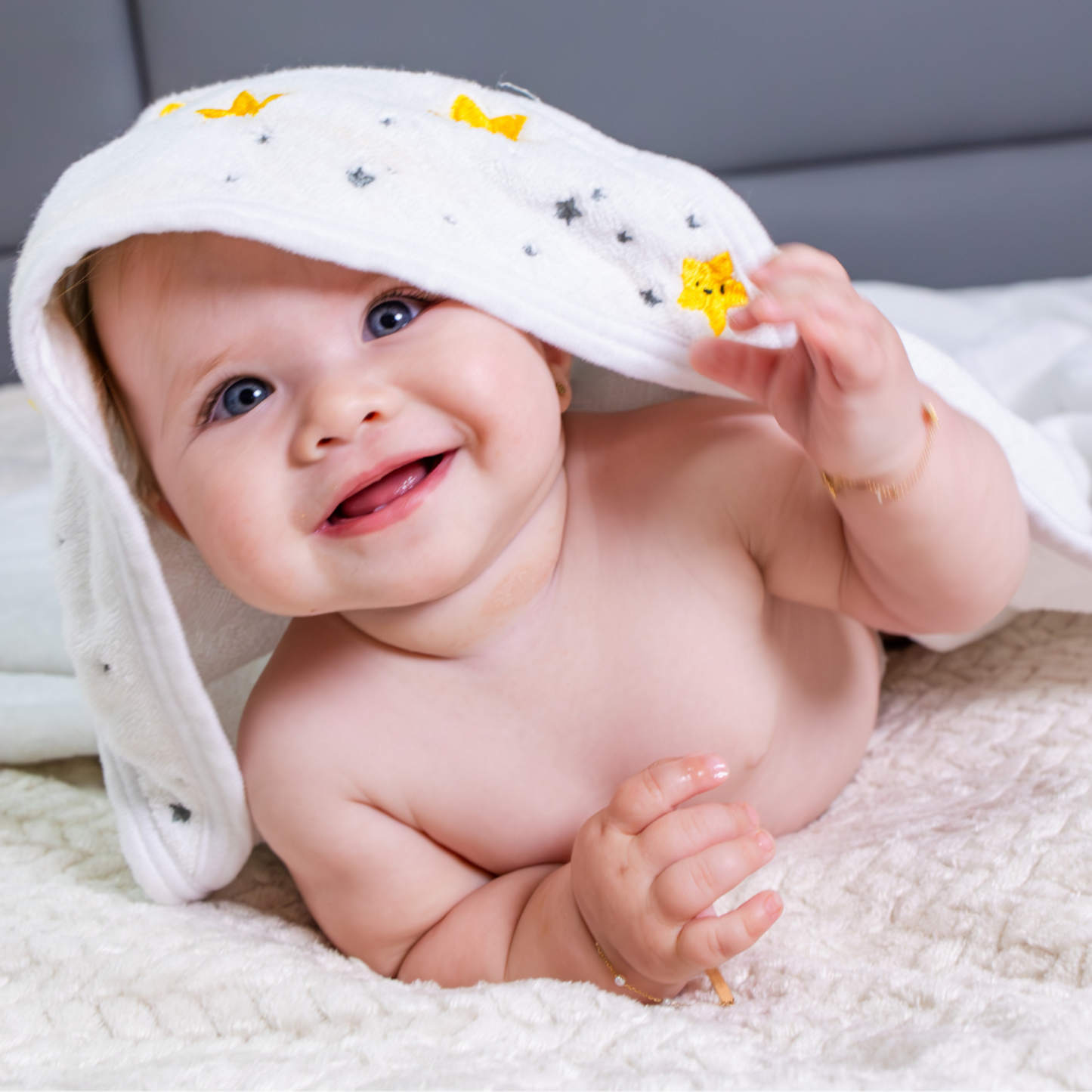Terry Hooded Towel With Apron