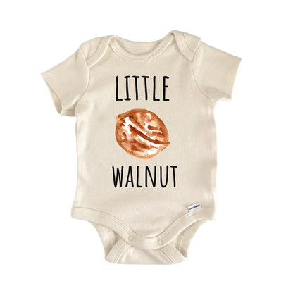 Walnut Nut Foodie Snack Newborn Gift Baby Bodysuit