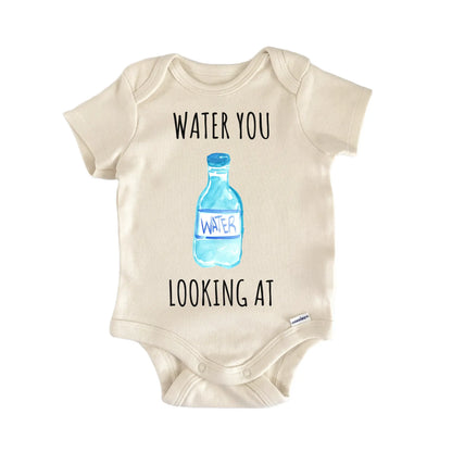 Water Beverage Drink Foodie Baby Gift Baby Bodysuit