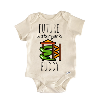 Water Park Theme Newborn Baby Onesie® Bodysuit