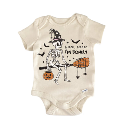 Witch Please Skeleton Newborn Baby Onesie® Onesie®