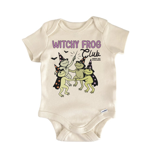 Witchy Frog Club Newborn Baby Onesie® Onesie®