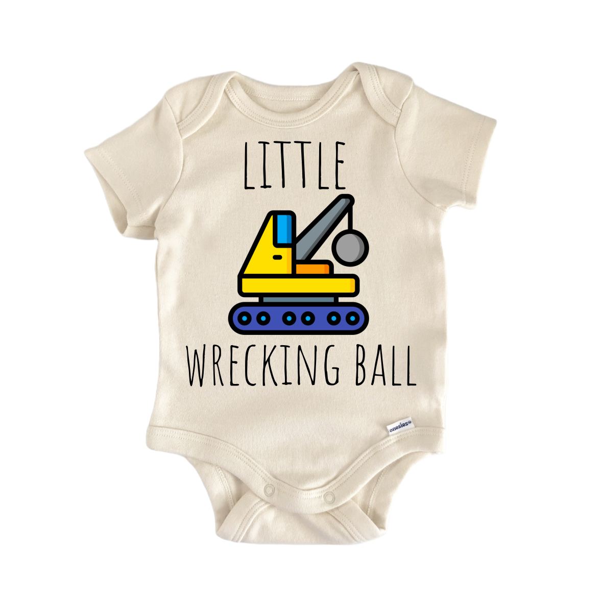 Wrecking Ball Newborn Baby Onesie® Bodysuit