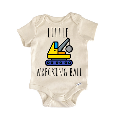 Wrecking Ball Newborn Baby Onesie® Bodysuit