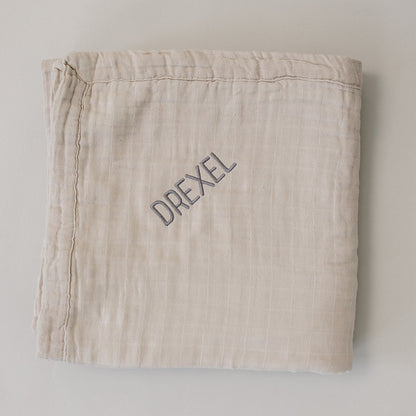 Oatmeal Muslin Quilt