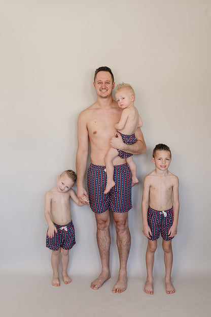 Americana Swim Shorts