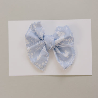 Blue Bunny Hair Bows
