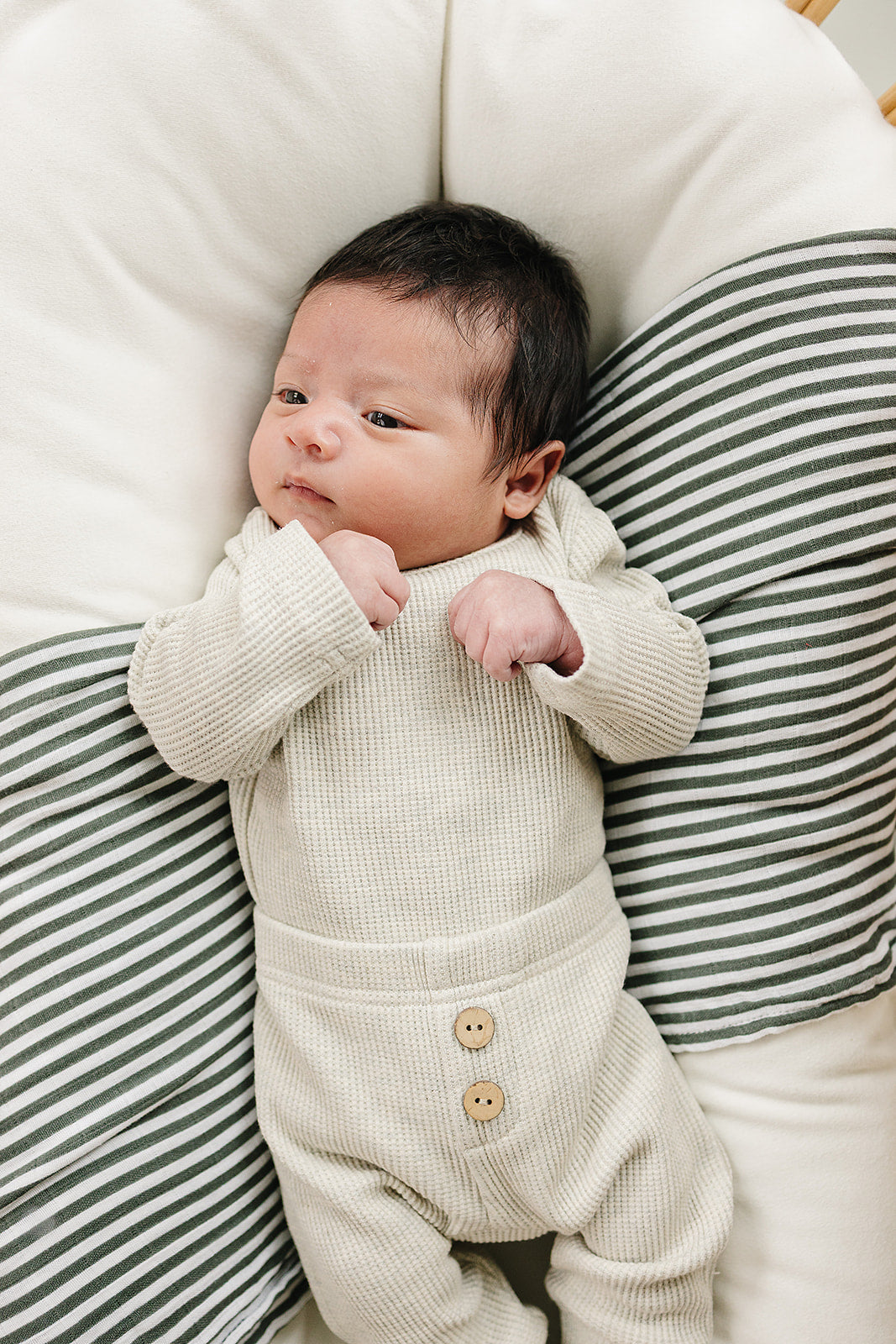 Heather Grey Bodysuit Waffle Set