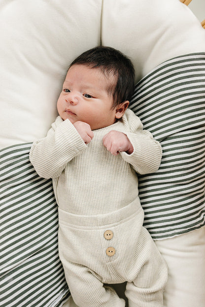Heather Grey Bodysuit Waffle Set