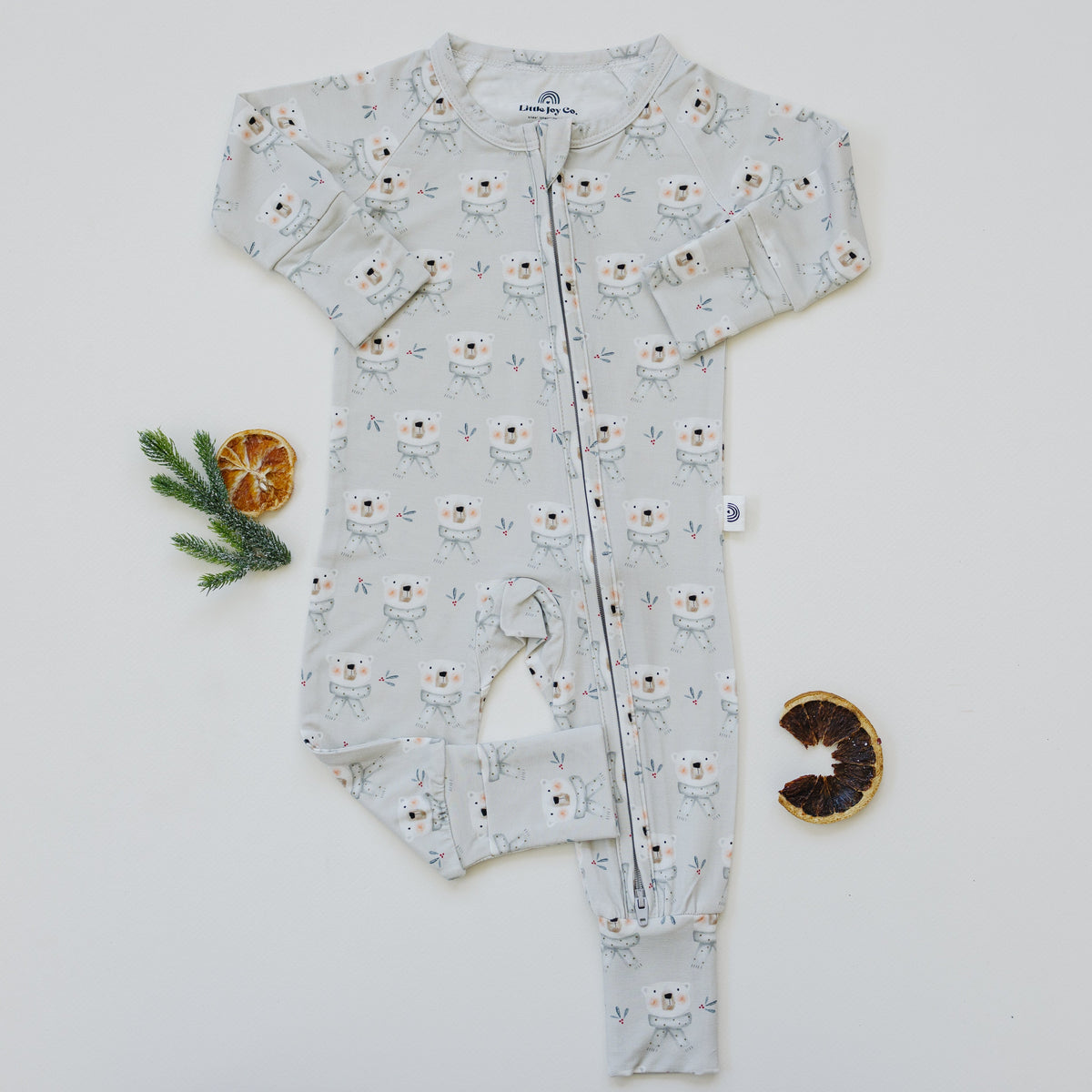 Polar Bear Zippy Romper