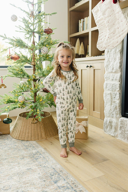 Christmas Trees Bamboo Cozy Set