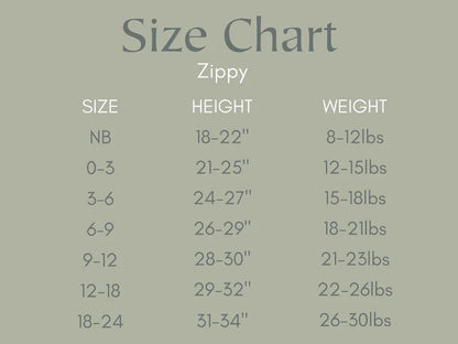 Christmas Tree Bamboo Pajamas - Zippy