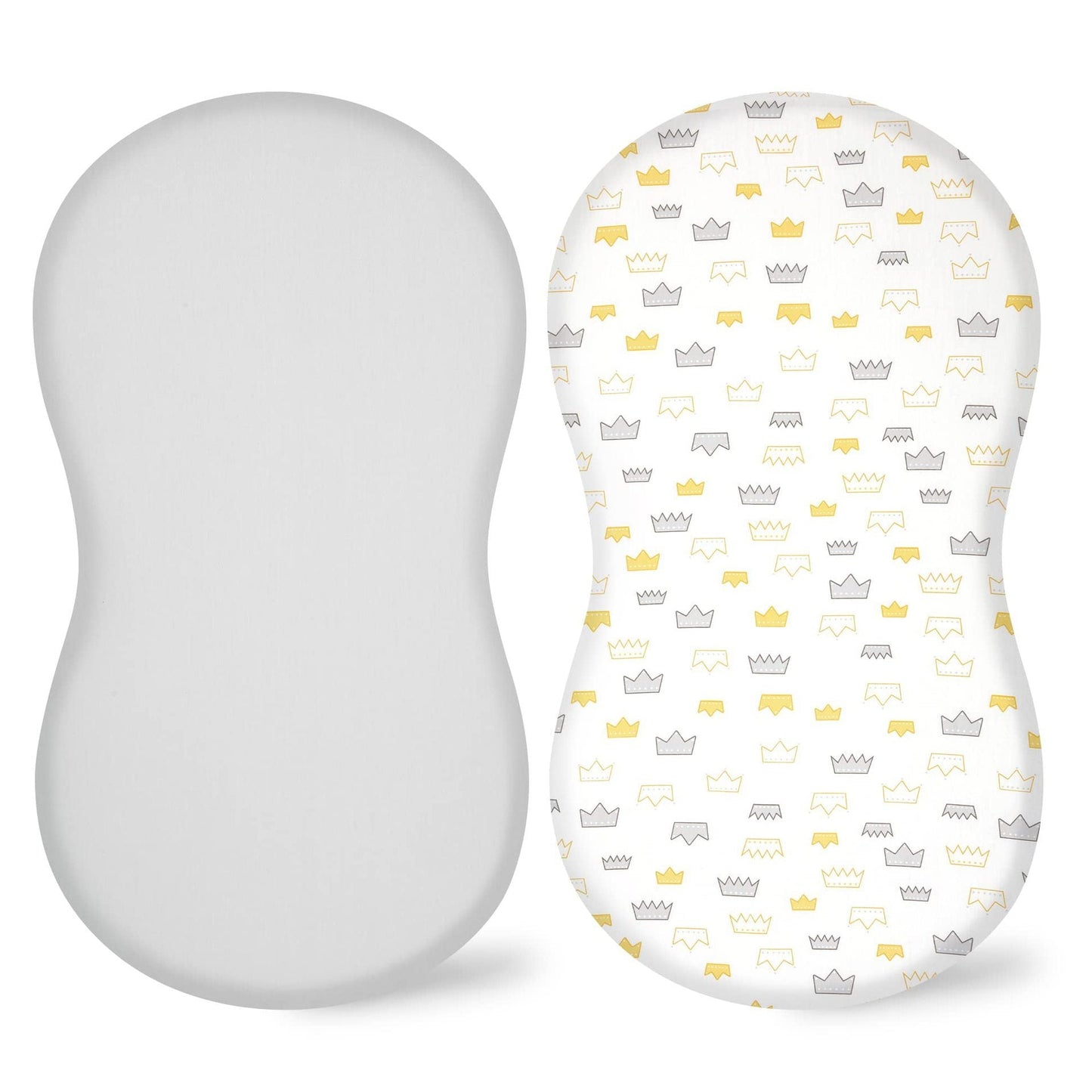 Baby Cradle Fitted Sheet Elastic Printing Baby Caring Table Changing Cover