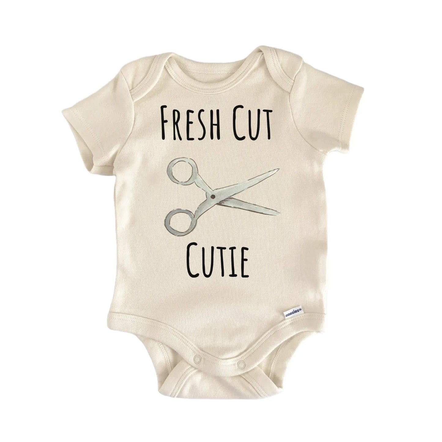 Hairdresser Barber Haircut Scissors Baby Gift Baby Bodysuit