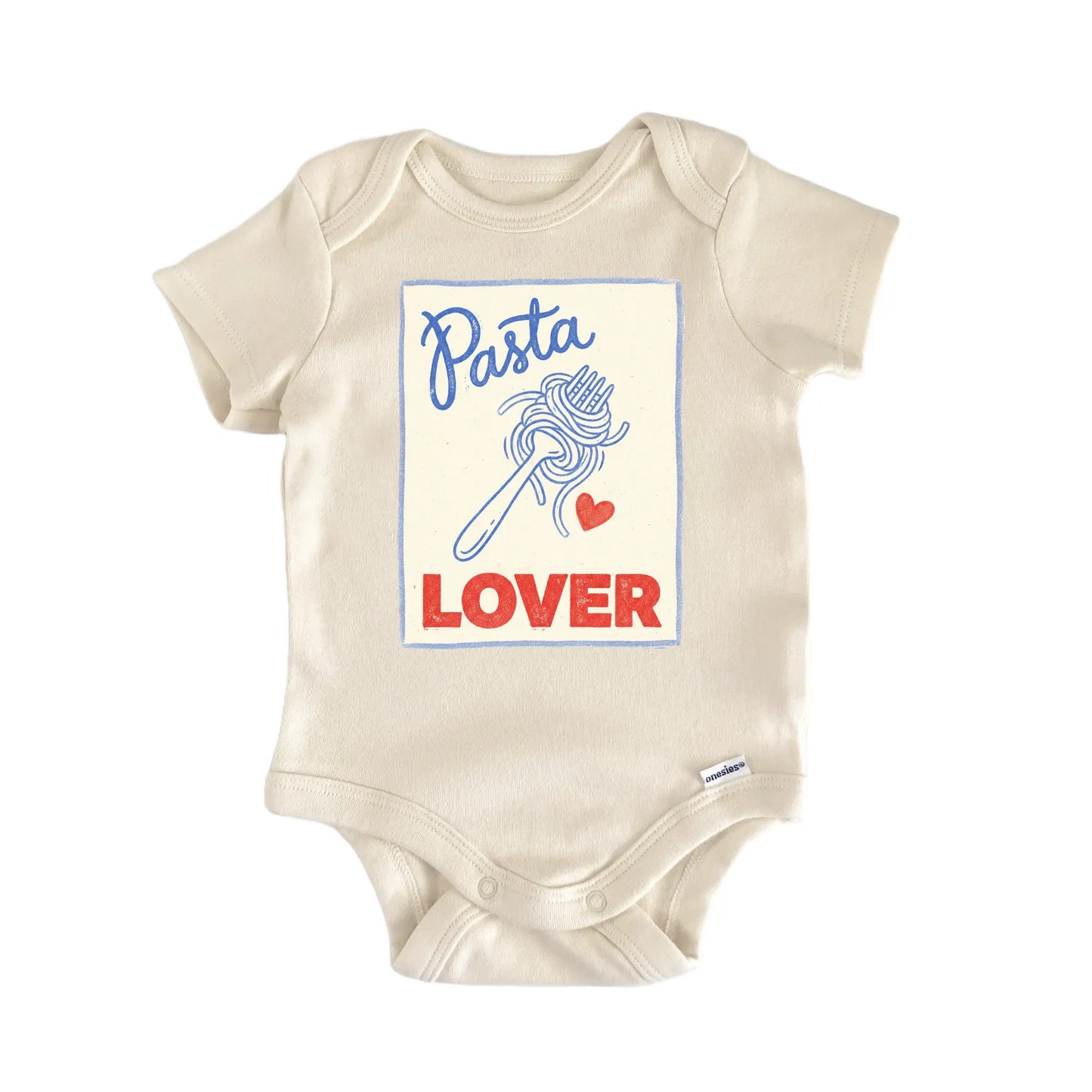 Pasta Lover Italian Fork Baby Gift Baby Bodysuit