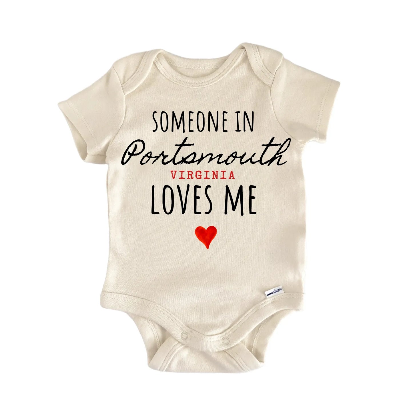 Portsmouth Virginia Baby Gift Baby Bodysuit