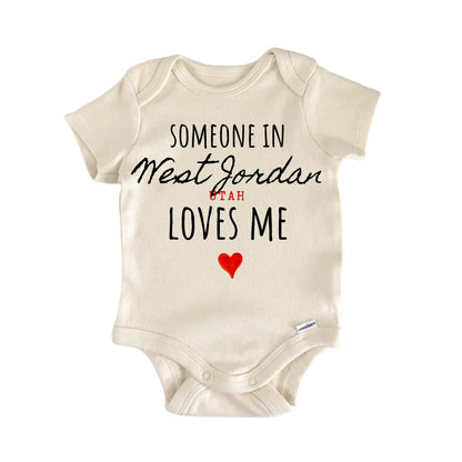 West Jordan Utah Baby Gift Baby Bodysuit