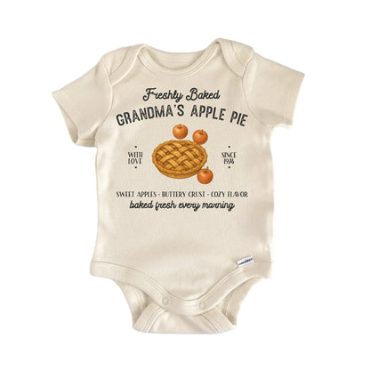 Grandma Apple Pie Bakery Baby Gift Baby Bodysuit