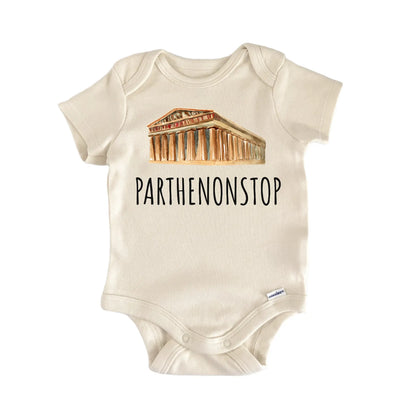 Parthenon Greek Greece Baby Gift Baby Bodysuit