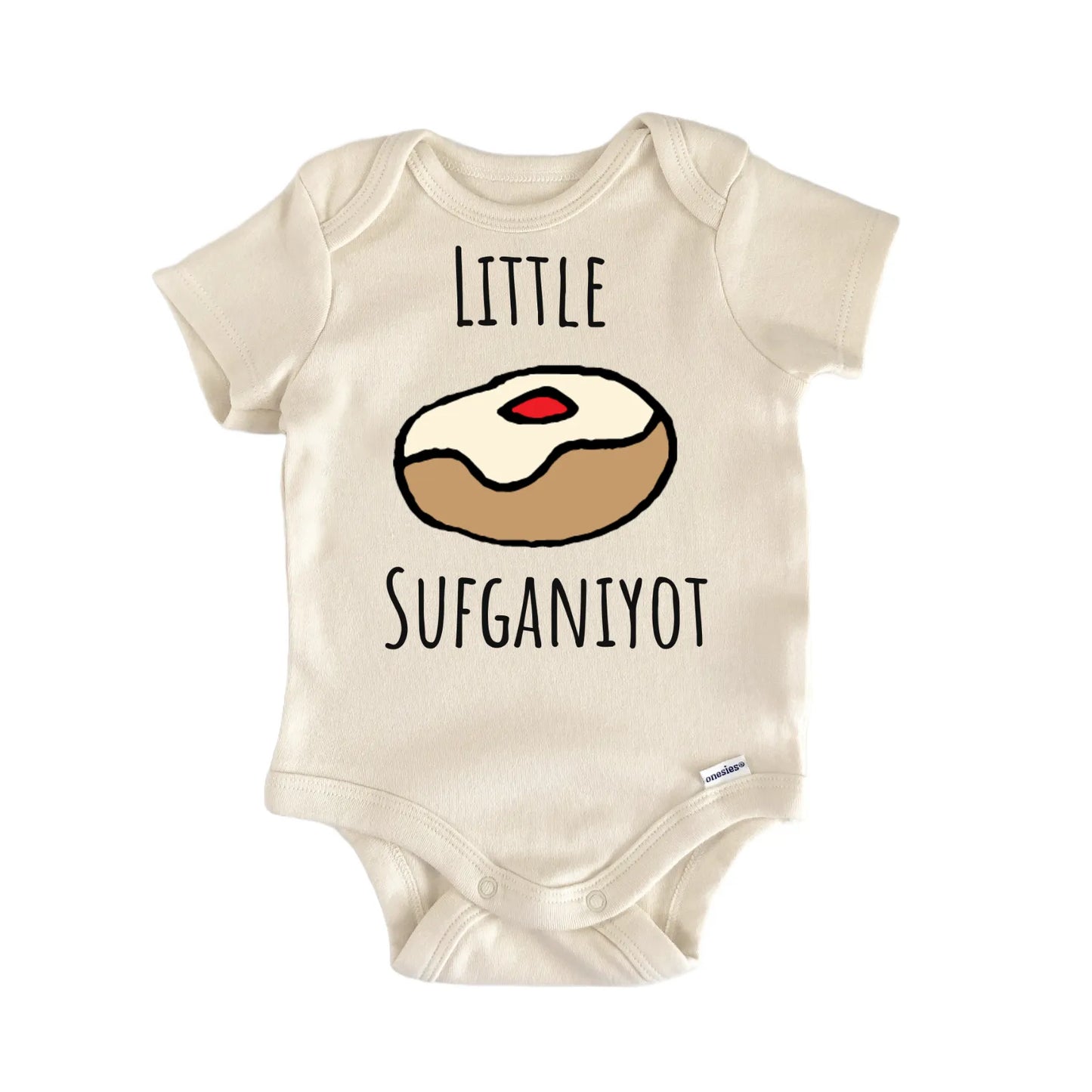 Sufganiyot Jewish Dessert Pastry Baking Baby Gift Baby Bodysuit