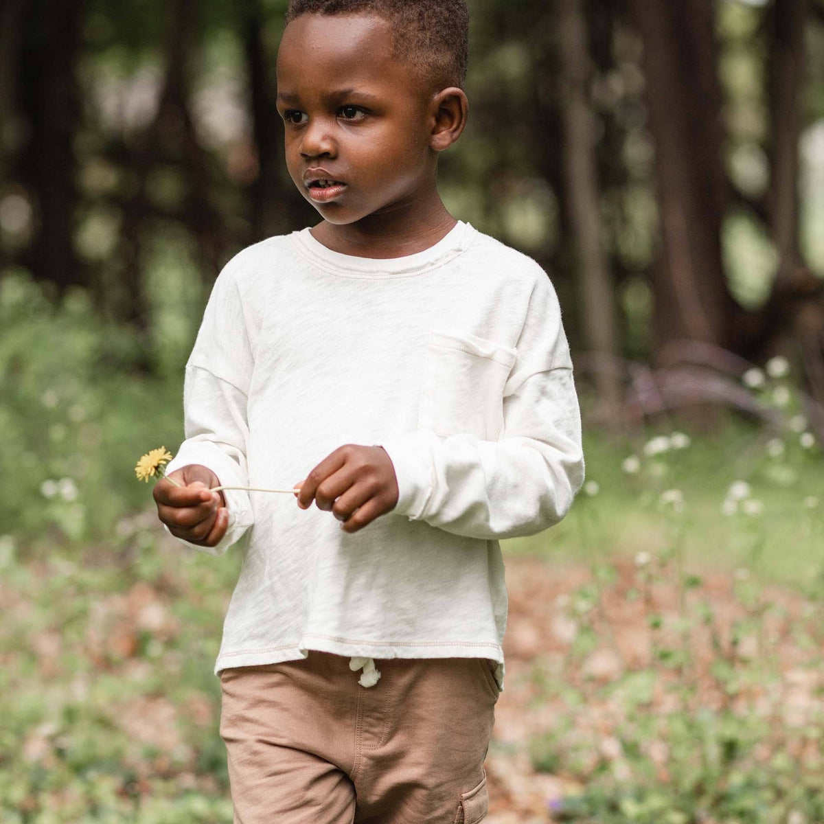 Chunky Slub Toddler Tee Set