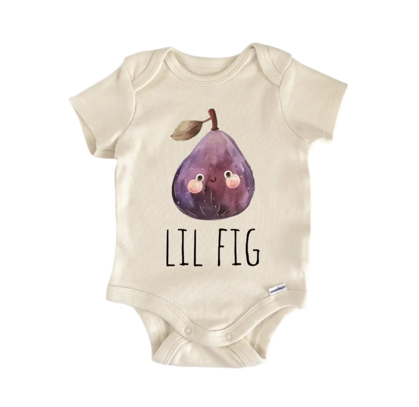 Fig Fruit Newborn Baby Onesie® Onesie®