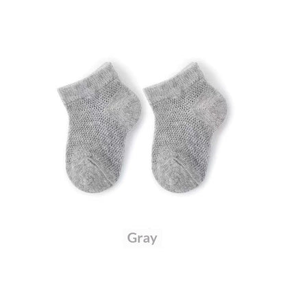 Baby Infant Thin Breathable Hollow-out Short Socks